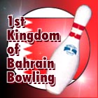 1st Kingdom of Bahrain Bowling Logo