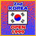 2nd Korea Open logo