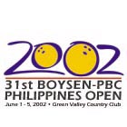 31st Philippines Open logo
