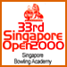 33rd Singapore Open logo