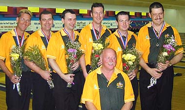Men Team Silver medalist