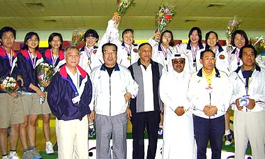 Women Trios Winners