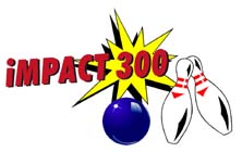 Impact 300 Bowling Tournament logo