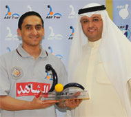 Champions with Sheikh