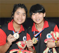 Girl's Doubles Gold