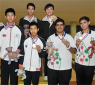 Boy's Doubles Medalists