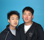 Moon Jun-Ho and Chong Seung-Wan