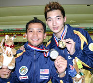 Zulmazran and Aaron Kong