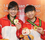 Girl's Doubles Gold