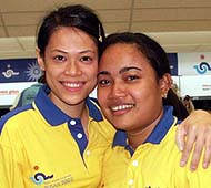 Shalin Zulkifli and Lai Kin Ngoh