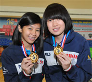 Girl's Doubles Gold