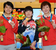 Women's Singles Squad A Top 3