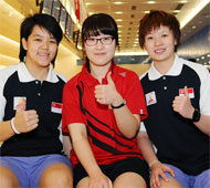 Women's Singles Squad A Top 3