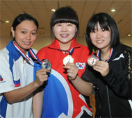 Girl's Singles Medalists