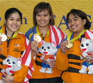 Women Trios Gold