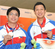 Men's Singles Gold and Silver