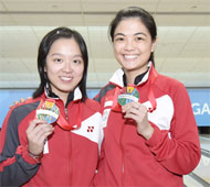 Women's Masters Gold and Silver Medalists