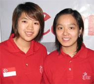 Amanda Ng and Jazreel Tan