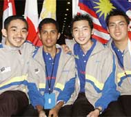 Boys Team Gold Medalist