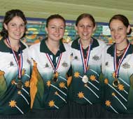 Girls Team Gold Medalist