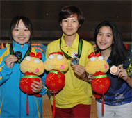 Girl's Singles Medalists