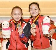 Girl's Doubles Gold