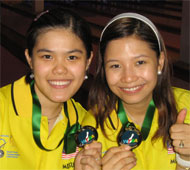 Girl's Doubles Gold