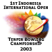 1st Indonesia Open logo