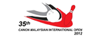 35th Canon Malaysian Open logo