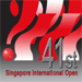 41st Singapore Open logo