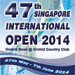 47th Singapore Open logo