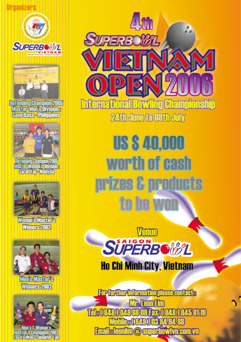 4th Vietnam Open Poster