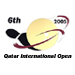 6th Qatar Open logo