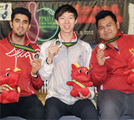 Men's Masters Medalists
